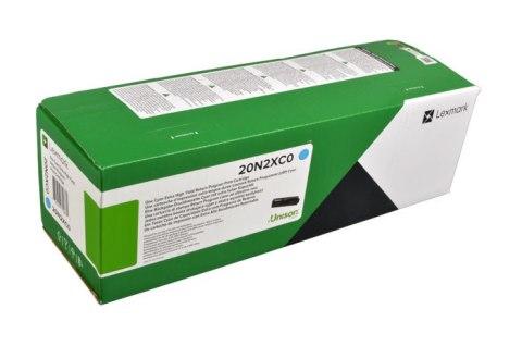 Oryginalny Toner Cyan Lexmark CS431, CX431 (20N2XC0)