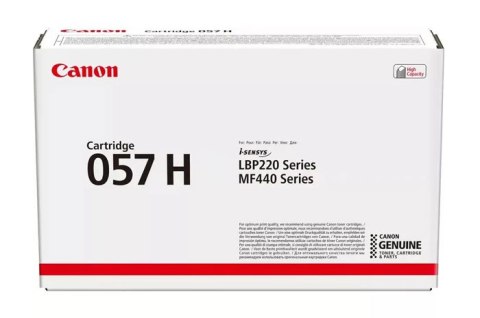 Oryginalny Toner Czarny Canon i-SENSYS LBP220, MF440 series (CRG057H, CRG-057H, 3010C002)