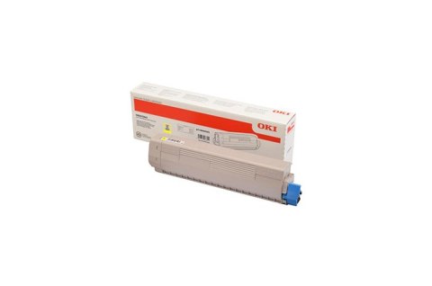Oryginalny Toner Yellow OKI C833, C843 (46443101)