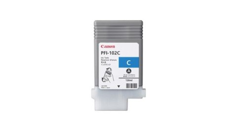 Oryginalny Tusz Cyan Canon PFI102C (0896B001)