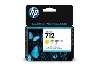 Oryginalny Tusz Yellow HP 712 (3ED69A)