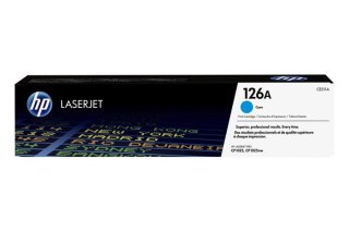Oryginalny Toner Cyan HP LaserJet CP1025, M175, M275 (126A CE311A)