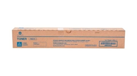 Oryginalny Toner Cyan Konica Minolta BizHub C 227, 287 (TN221C, TN-221C, A8K3450)