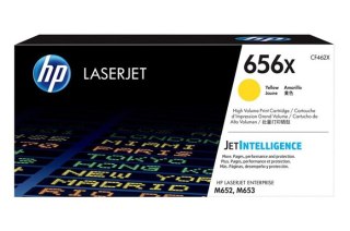 Oryginalny Toner Yellow HP Color LaserJet Enterprise M652, M653 (656X CF462X)