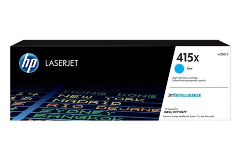 Oryginalny Toner Cyan HP Color LaserJet Color Pro M454, M479, MFP M454, MFP M479, Enterprise M455, MFP M480, Managed E45028, E47
