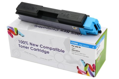 PRODUKT NA ZAMÓWIENIE, MOQ: 1SZT; Toner Cartridge Web Cyan UTAX 260 zamiennik 652611011