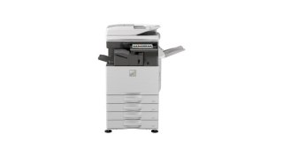 Używana kolorowa kopiarka Sharp MX-4070 V (88012572) (std. 3x550 kartek: 7E02046X)
