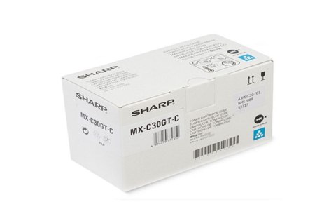 Oryginalny Toner Cyan Sharp MXC304WH (MXC30GTC,MX-C30GTC)